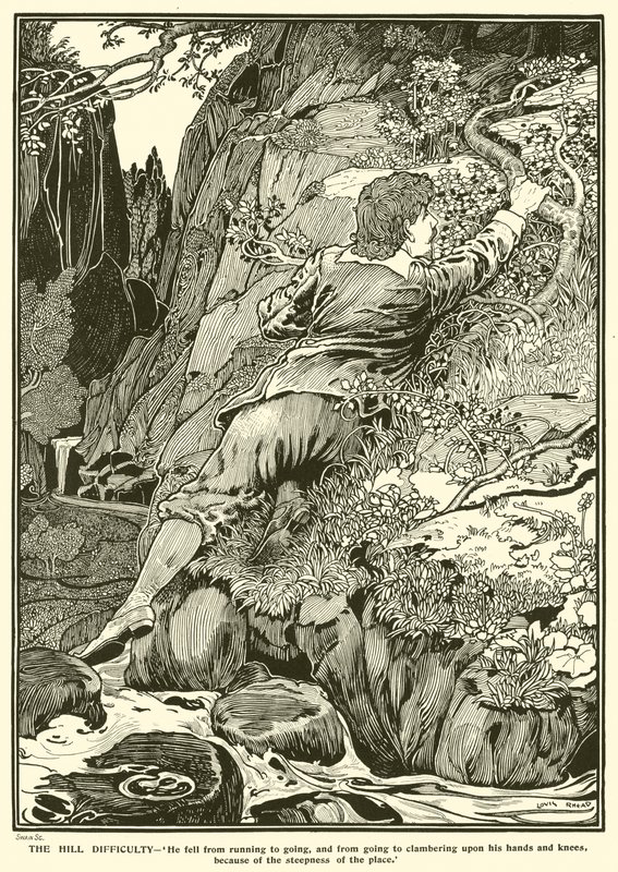 The Hill Difficulty by Louis John Rhead