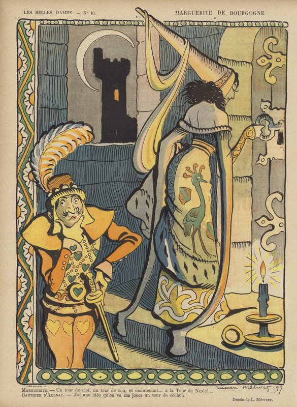 Illustration for Le Rire by Lucien Metivet