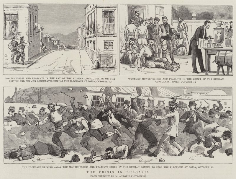 The Crisis in Bulgaria by Maksymiljan Antoni Piotrowski