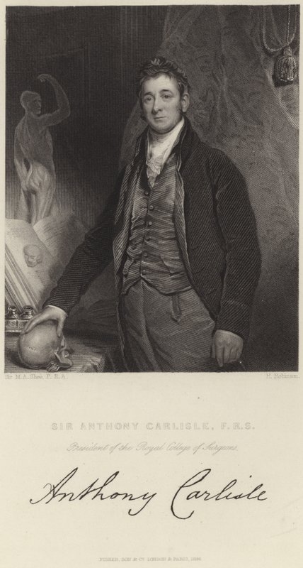 Anthony Carlisle by Martin Archer Shee