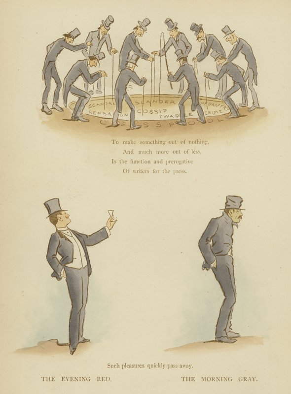 Page from The Satires of Cynicus by Martin Cynicus Anderson