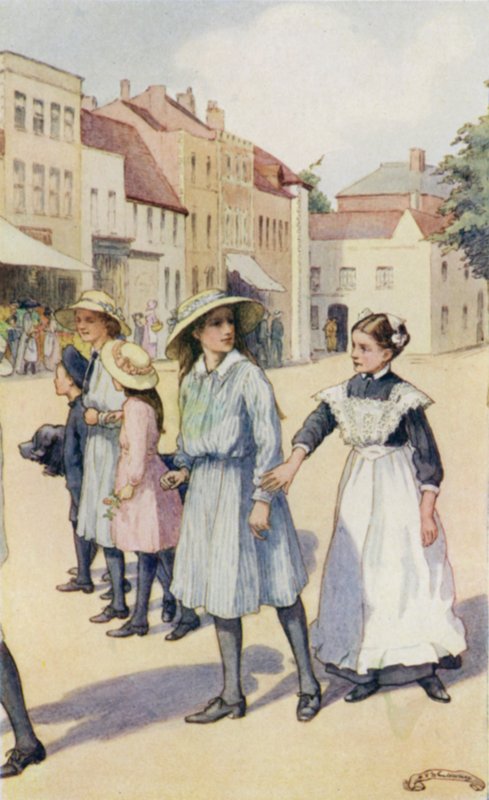 Scene from The Slowcoach by Mary V. Wheelhouse