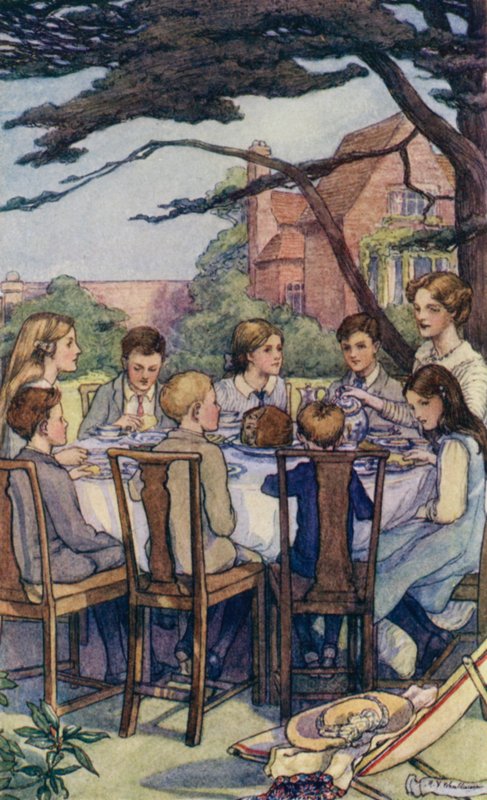 Scene from The Slowcoach by Mary V. Wheelhouse