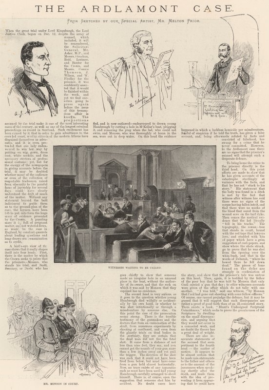 The Ardlamont Case by Melton Prior