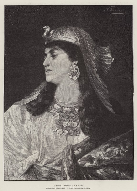 An Egyptian Princess by Nathaniel Sichel