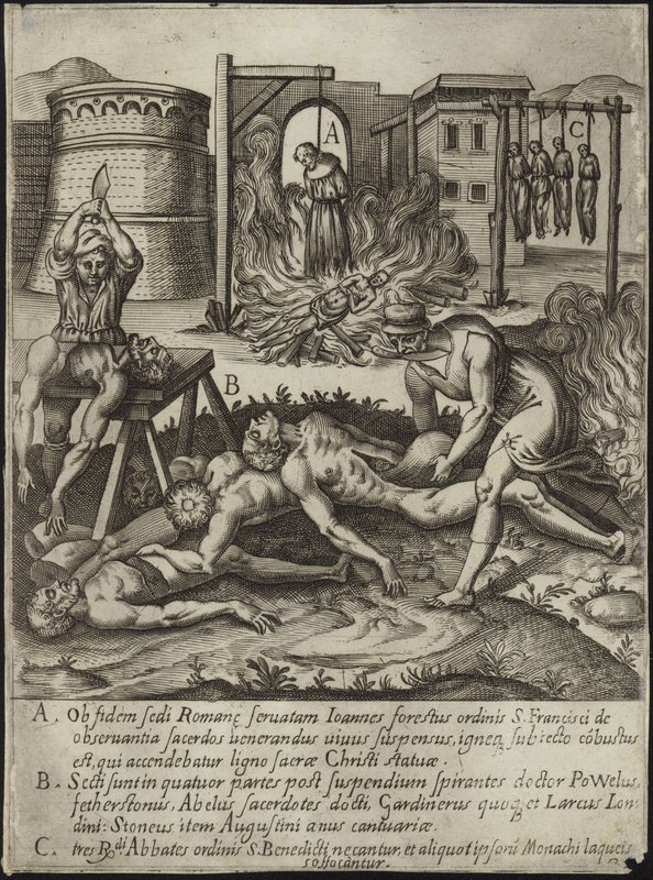 The Victories of the Anglican Church by Niccolo Circignani