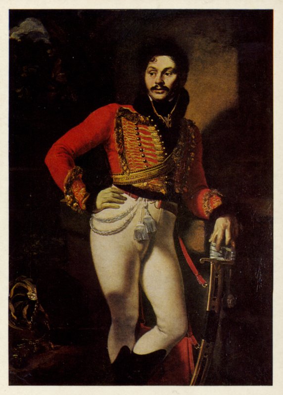 Portrait of Yevgraf Davydov by Orest Adamovich Kiprensky