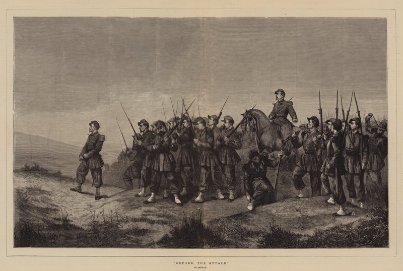Before the Attack by Paul Alexandre Protais