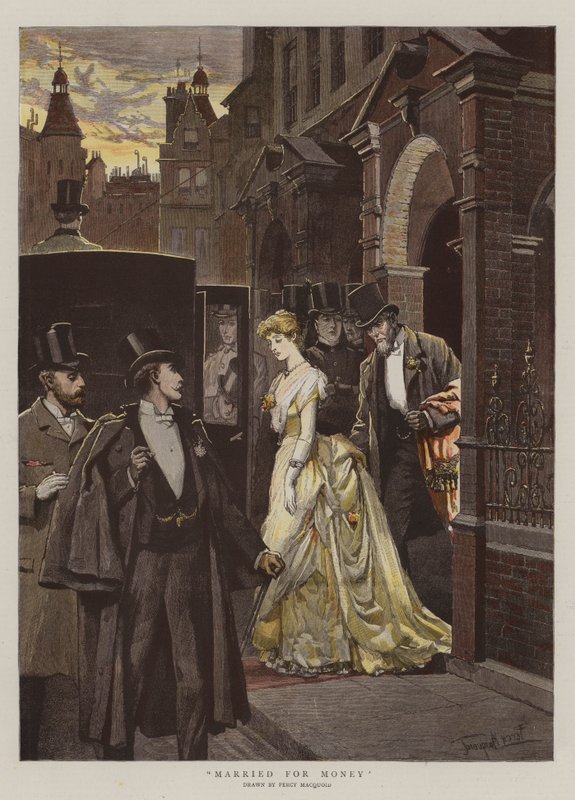 Married for Money by Percy Macquoid