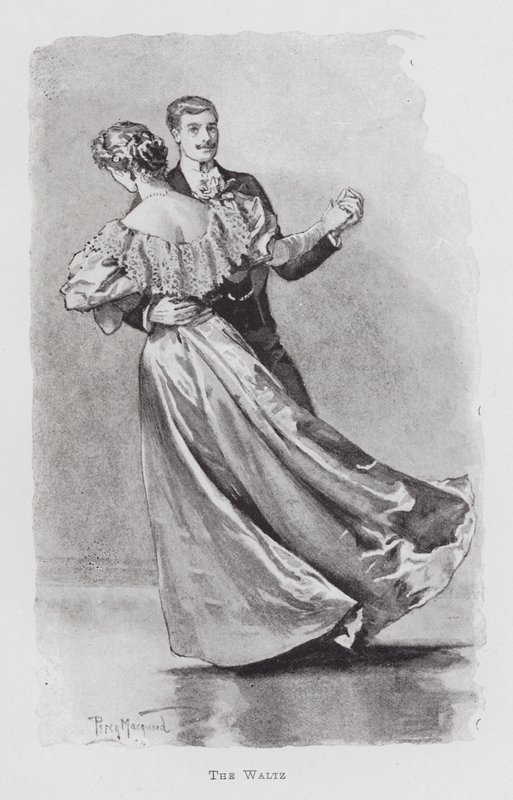 Dancing: The Waltz by Percy Macquoid