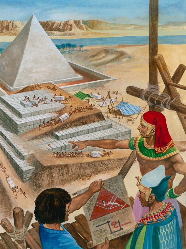 Building the pyramids by Peter Jackson