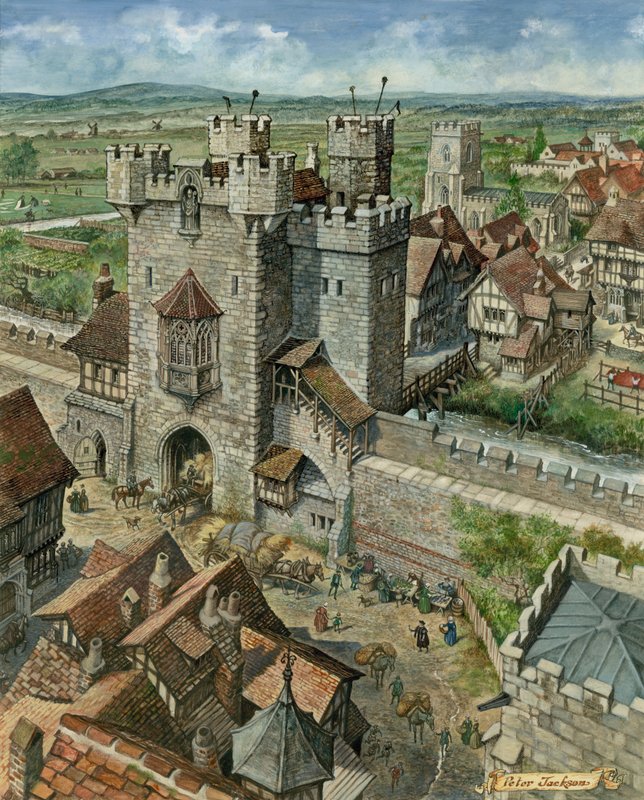 Gate into London by Peter Jackson