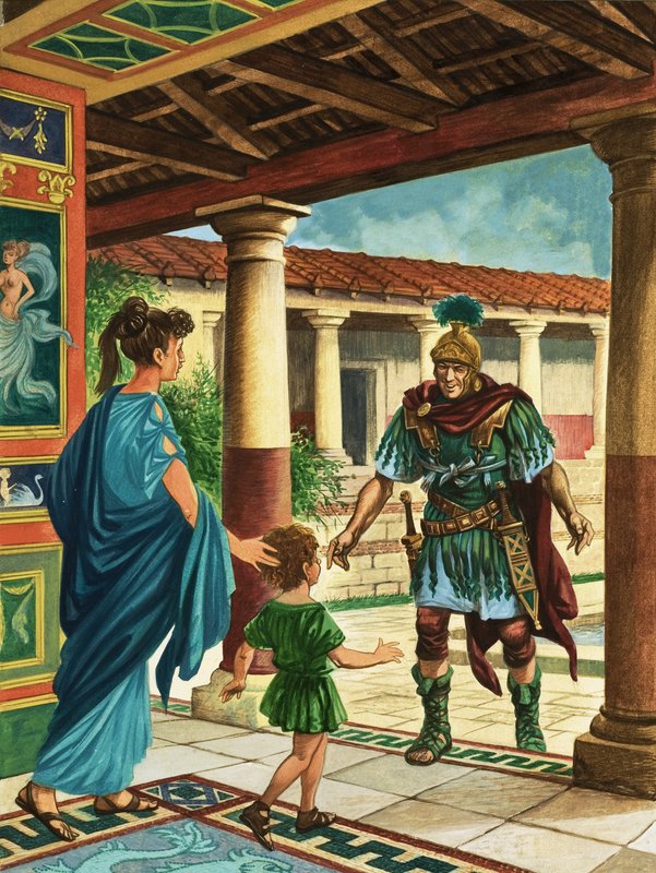 Home Comforts in Roman Times by Peter Jackson
