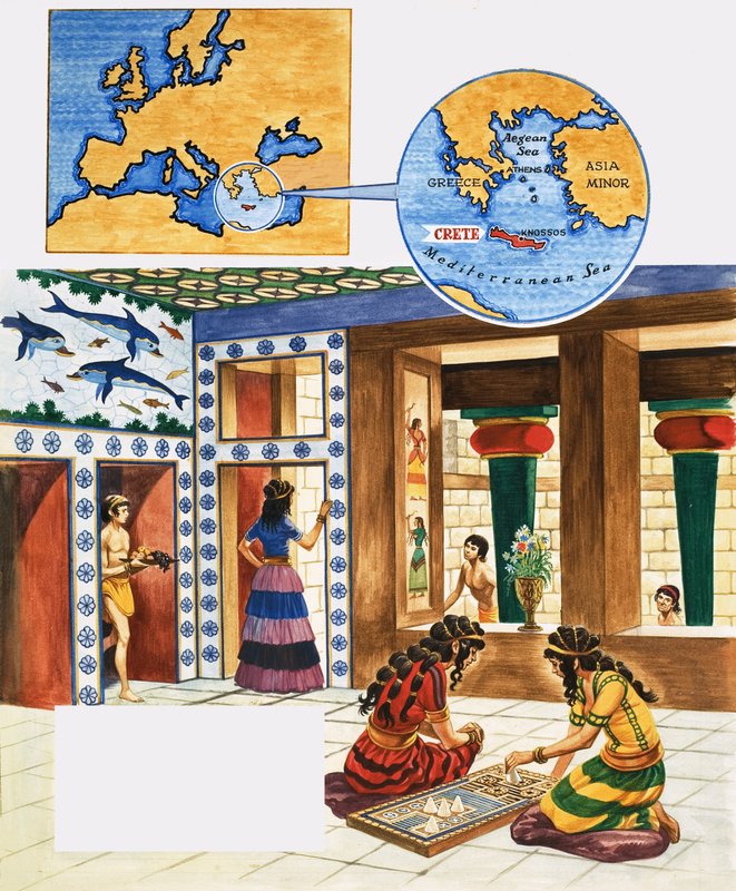 Home Life in Ancient Crete by Peter Jackson