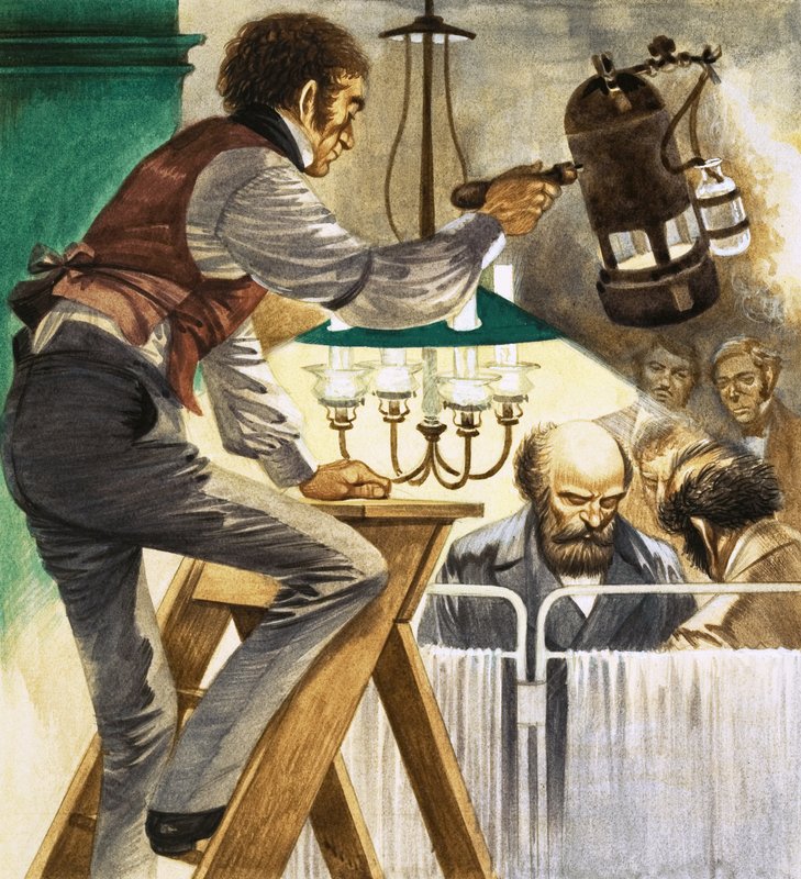 Lighting an operation by Peter Jackson