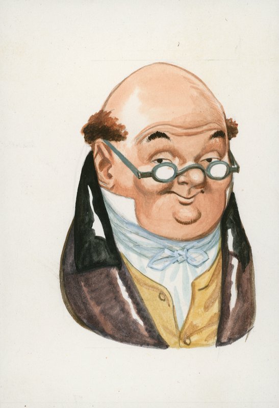 Mr Pickwick, The Pickwick Papers by Peter Jackson