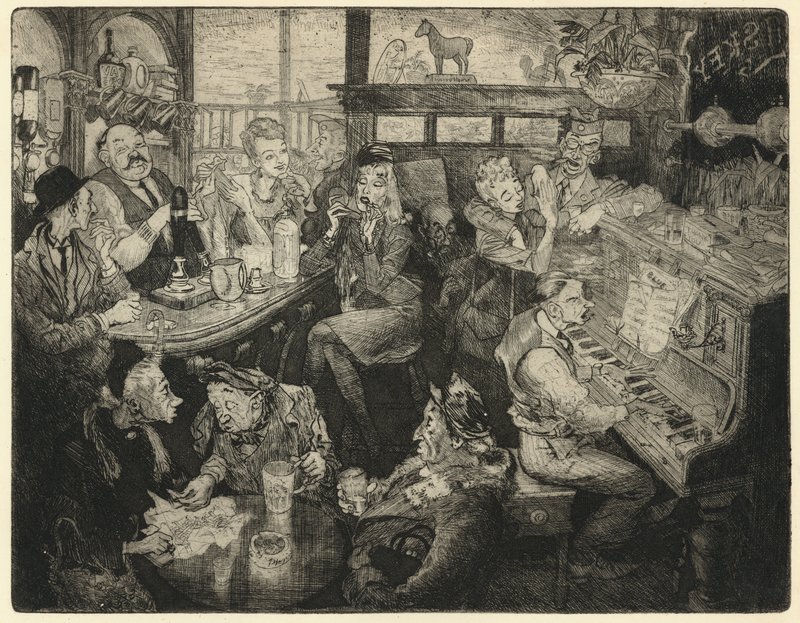 Scene in a Public House by Peter Jackson