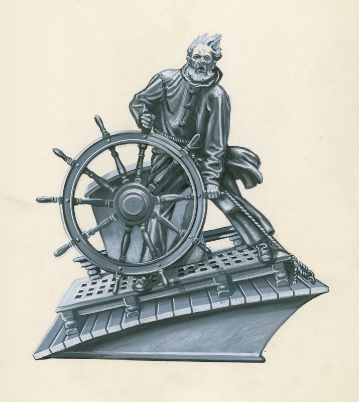 Steering a Sailing Ship by Peter Jackson
