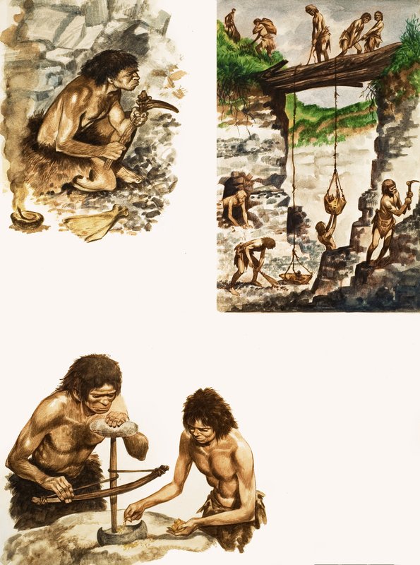 Stone Age Toolmakers by Peter Jackson