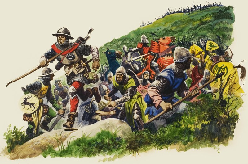 The Battle of Bannockburn by Peter Jackson