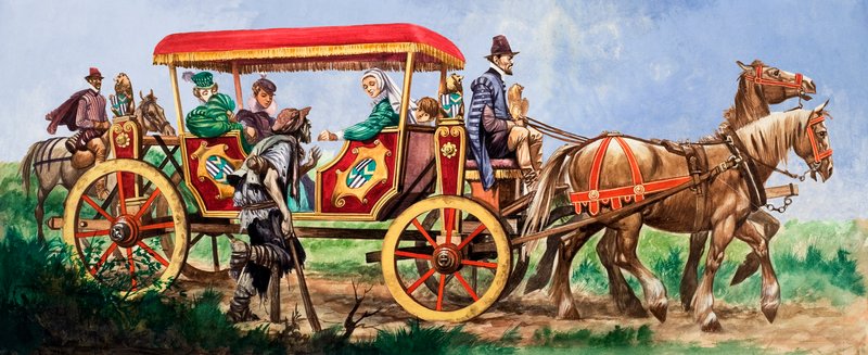 Tudor Carriage by Peter Jackson