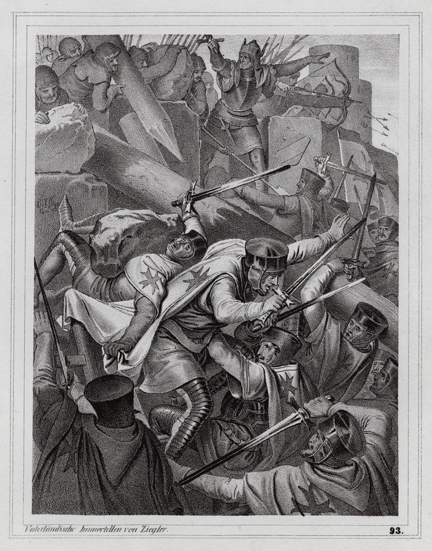 The Knights Templar in Austria by Peter Johann Nepomuk Geiger