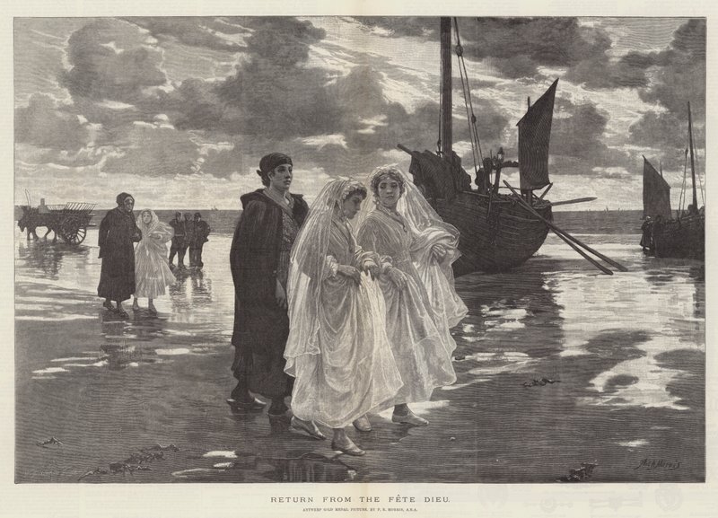 Return from the Fete Dieu by Phillip Richard Morris