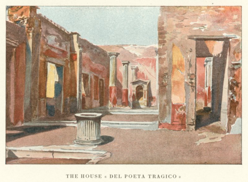 The House of the Tragic Poet by Pierre Gusman