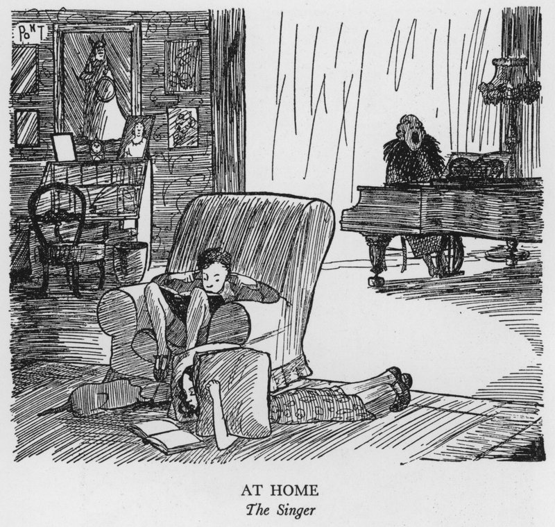 At Home, The Singer by Pont