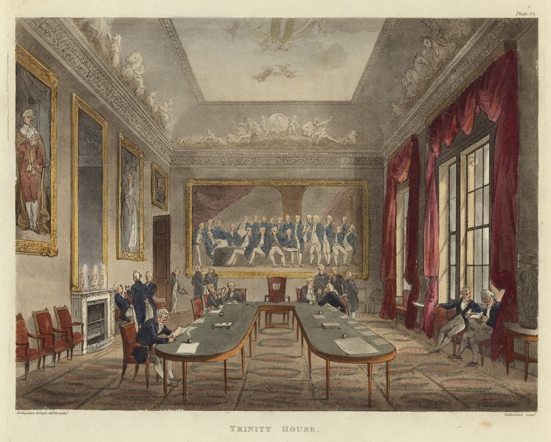 Trinity House by Pugin and Rowlandson