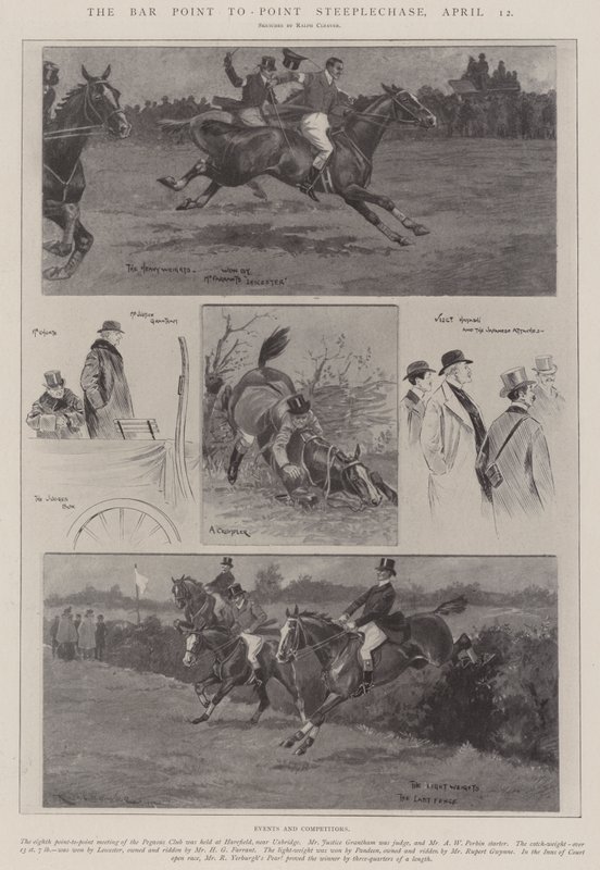 The Bar Point-to-Point Steeplechase, 12 April by Ralph Cleaver
