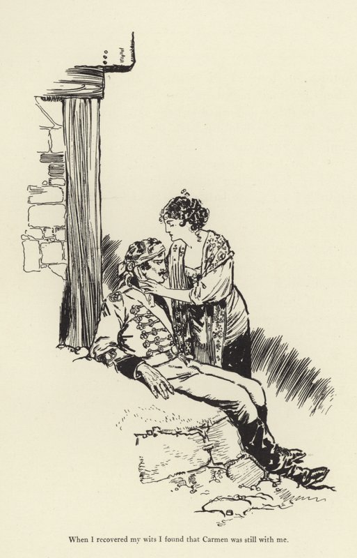 When I Recovered My Wits I Found That Carmen Was Still with Me by René Bull