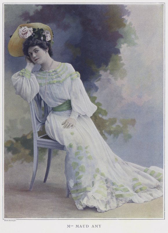 Maud Amy, French Actress by Reutlinger Studio