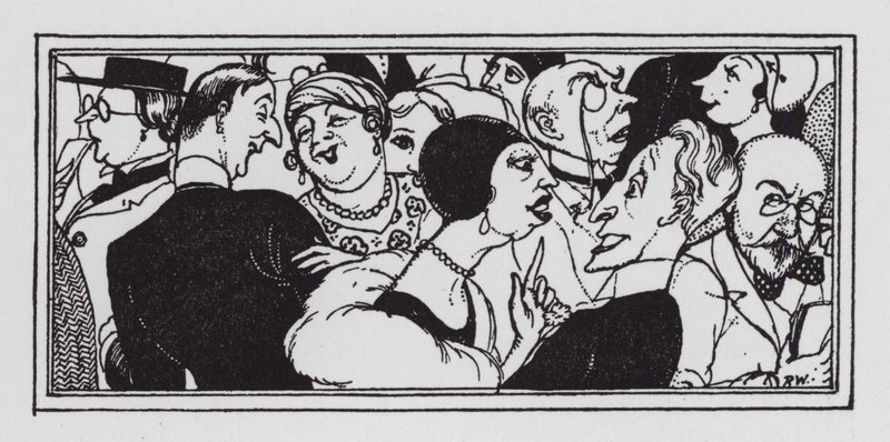 The Private View by Rex (after) Whistler