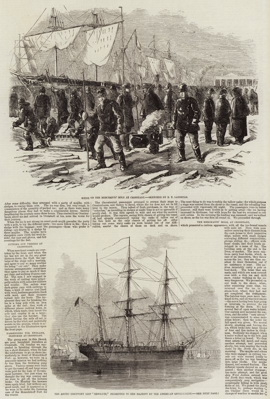 Sketches in Cronstadt by Robert Thomas Landells