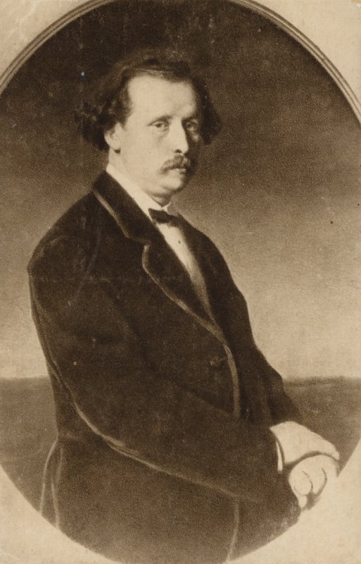 Portrait of Anton Rubinstein by Russian School