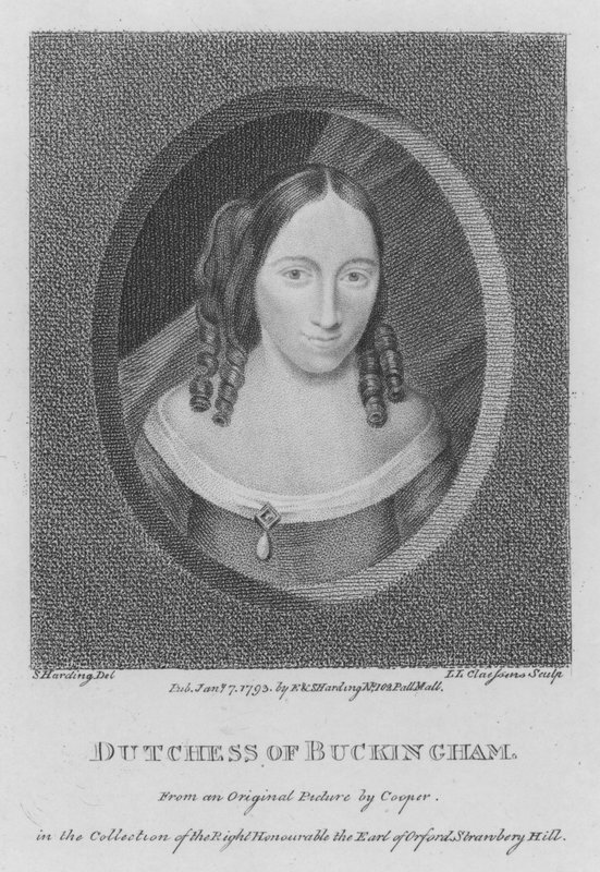 Dutchess of Buckingham by S. (after) Harding
