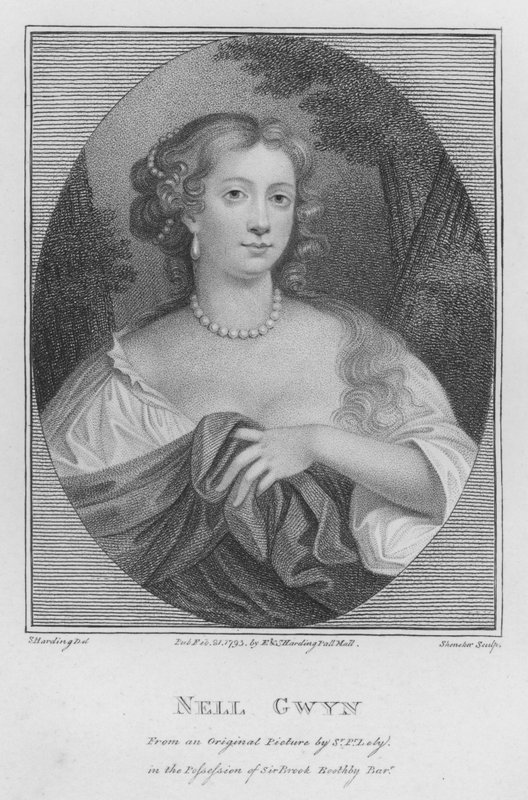 Nell Gwyn by S. (after) Harding