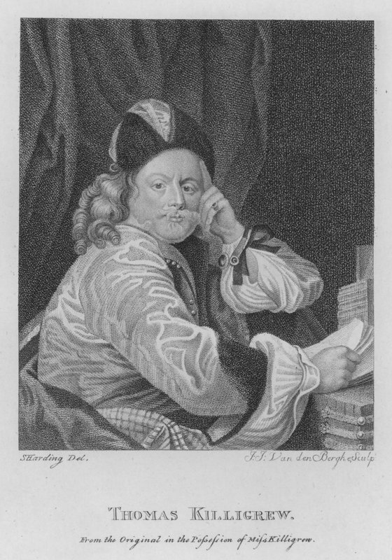 Thomas Killigrew by S. (after) Harding