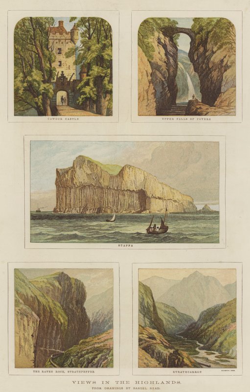 Views in the Highlands by Samuel Read