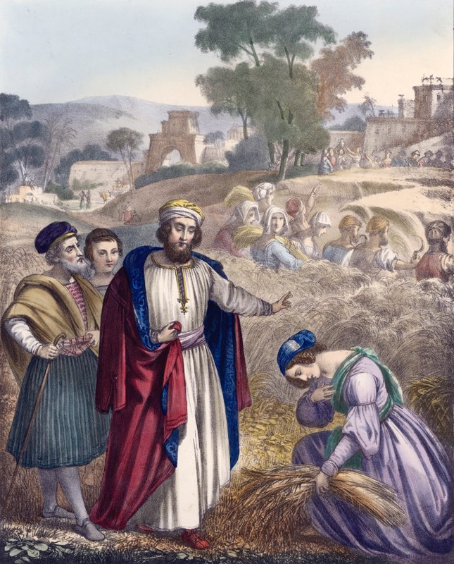 Ruth in the Field of Boaz by Siegfried Detler Bendixen
