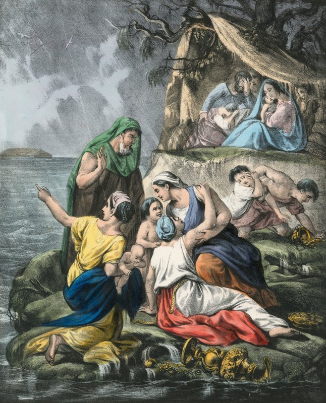 The Flood by Siegfried Detler Bendixen