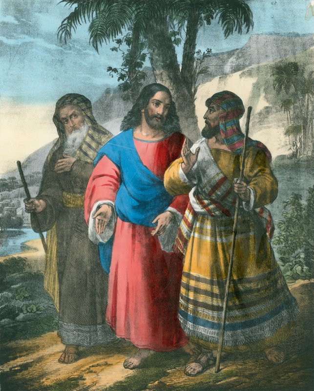 The Journey to Emmaus by Siegfried Detler Bendixen