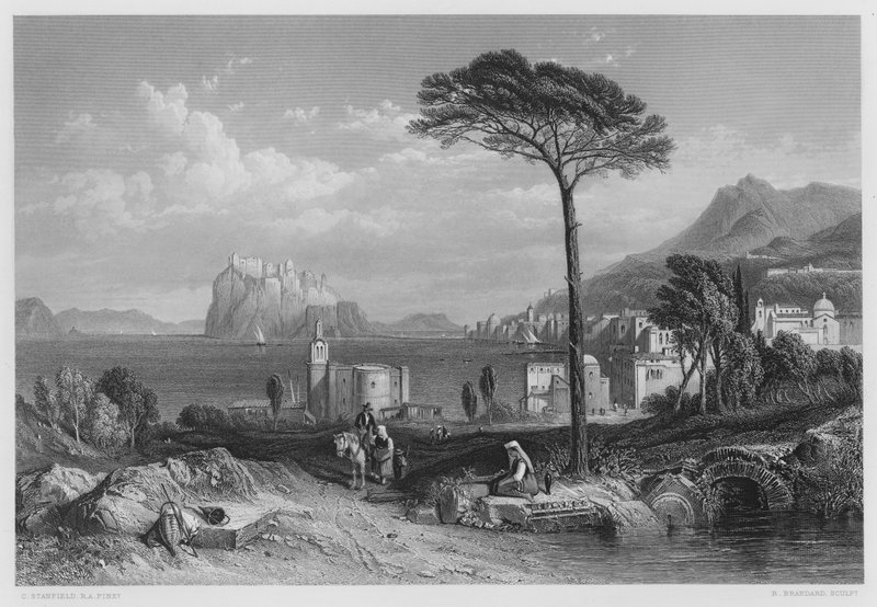 Ischia, from the Picture in the Royal Collection by Stanfield