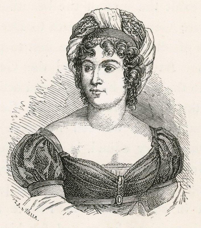 Madame de Stael by Swiss School