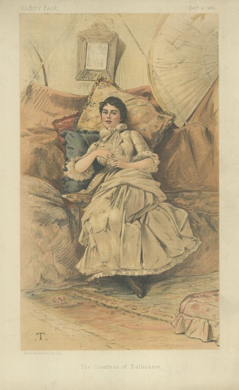The Countess of Dalhousie by Theobald Chartran