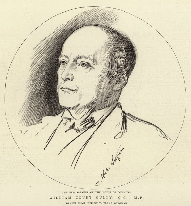 William Court Gully, QC, MP by Theodore Blake Wirgman
