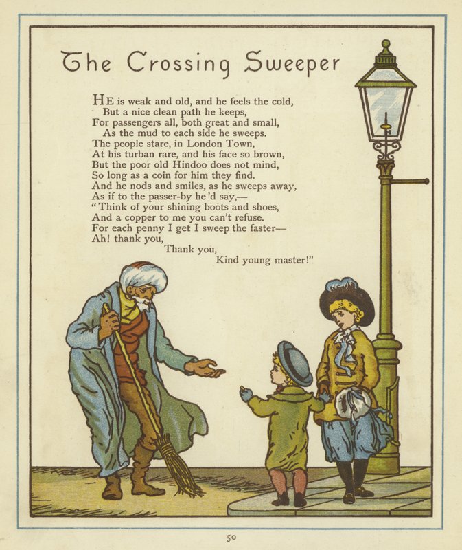 The Crossing Sweeper by Thomas Crane
