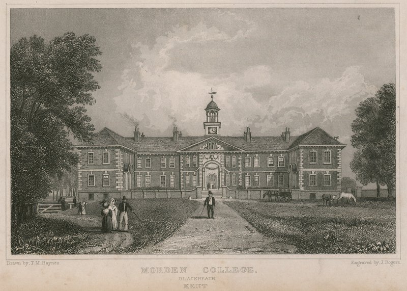 General View of Morden College by Thomas Mann Baynes