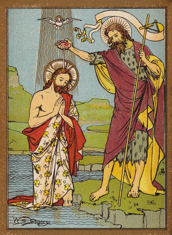 The Baptism of Jesus by W.S. Stacey